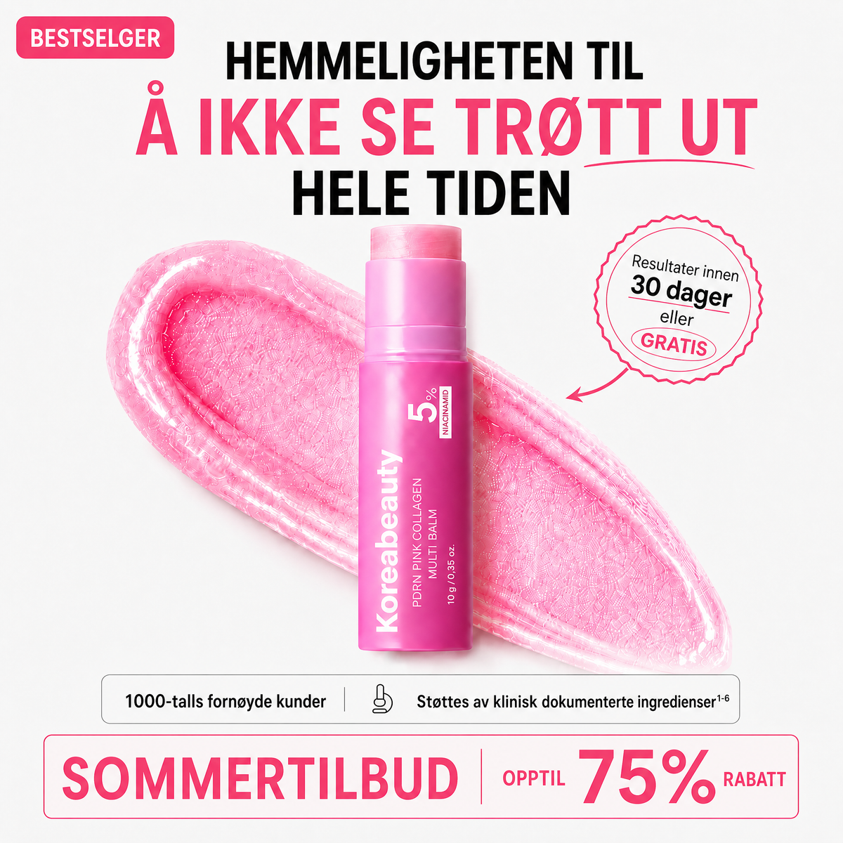 Instalift – PDRN Rosa Kollagen Multistift